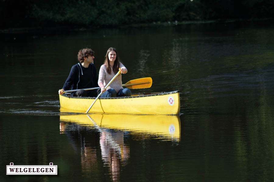 Canoeing in Friesland
